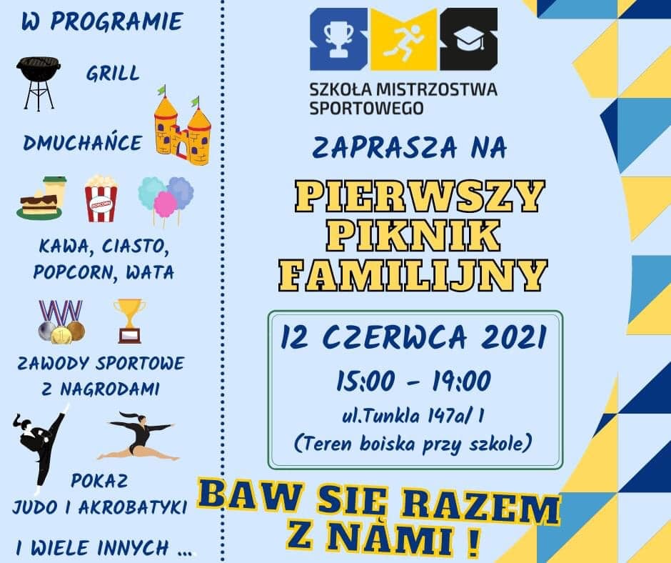 Zapraszamy na Pierwszy Piknik Familijny